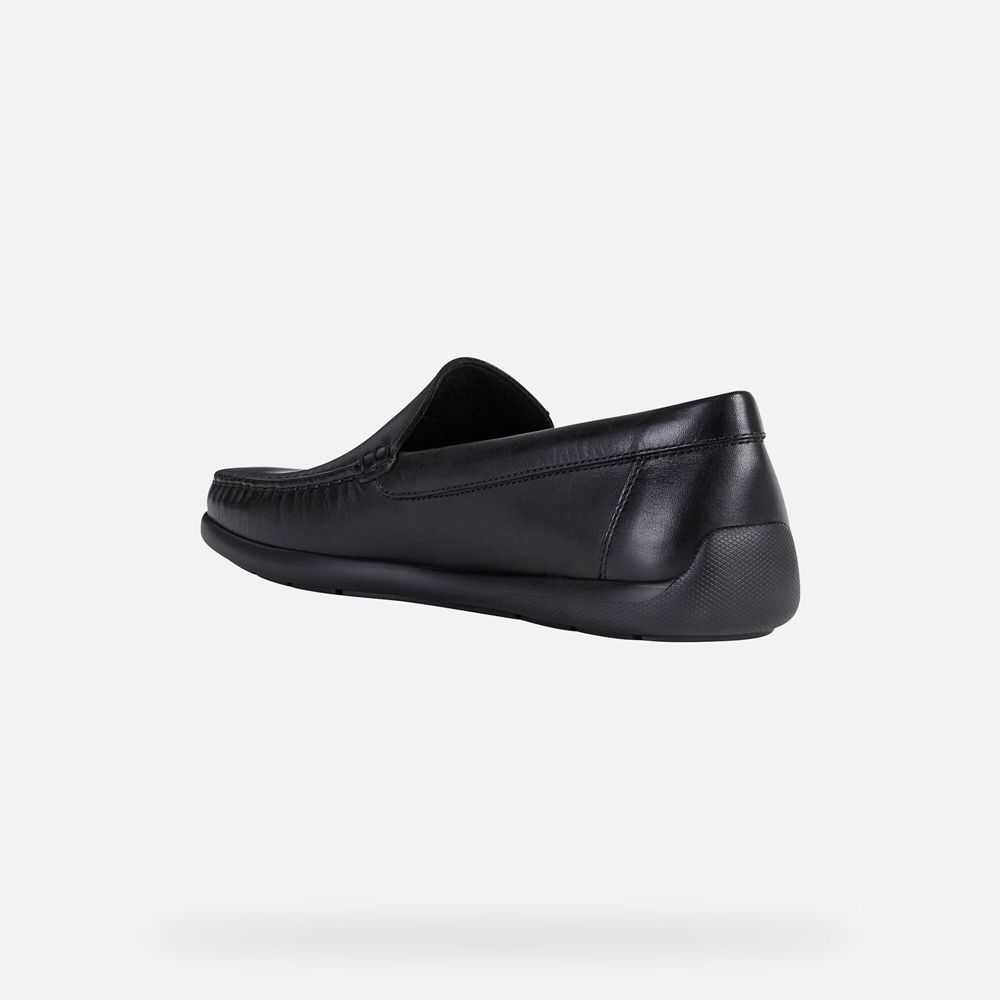 Geox Loafers Black Devan - Geox Mens Shoes - YLONFV258